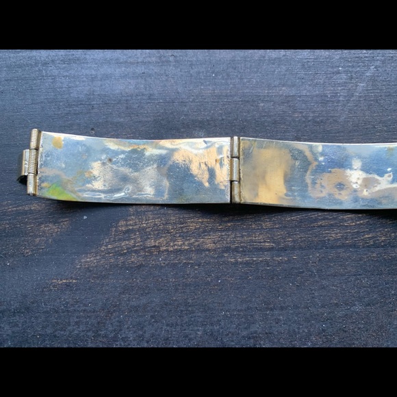 VINTAGE MEXICO STERLING SILVER BRACELET - Picture 14 of 16